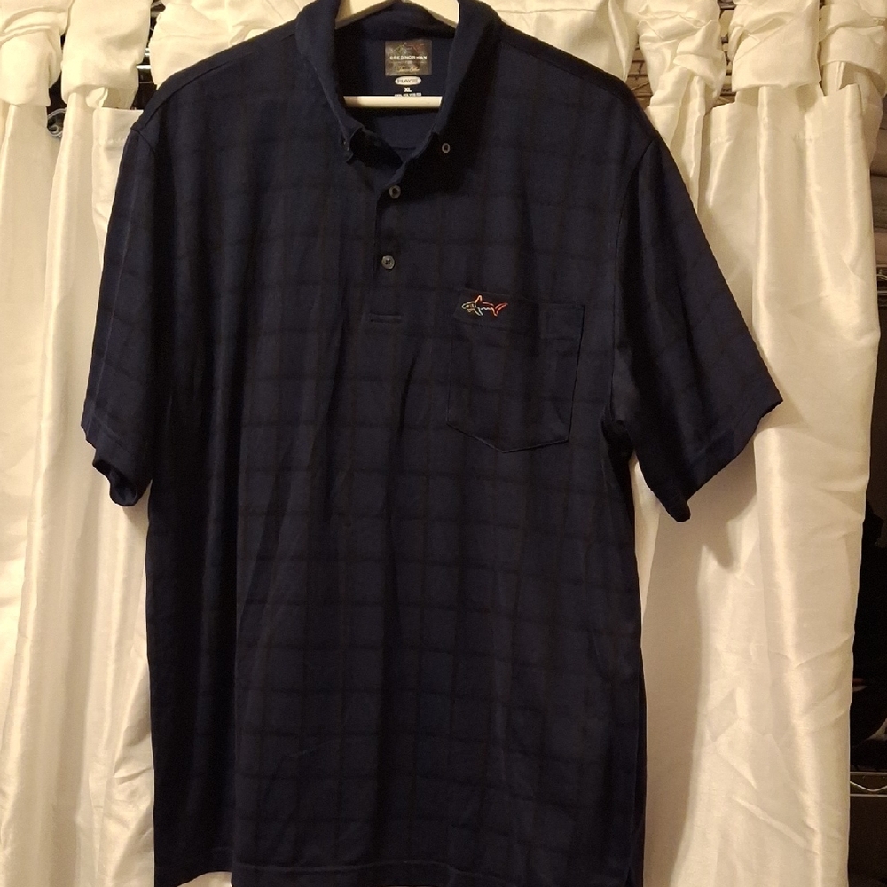 Tasso Elba Men's Navy Polo Shirt XL 💚💚💚